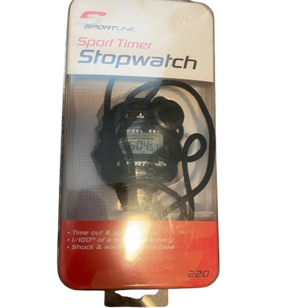 Sportliner sport timer stops watch